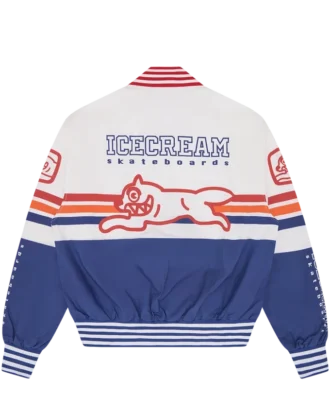 Chaqueta bomber ligera de estilo motero