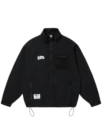 Chaqueta de nailon con bolsillo de malla