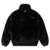 Chaqueta de plumón con pelo
