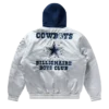 Chaqueta de satén de los Dallas Cowboys