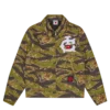 Chaqueta de trabajo con rayas de tigre