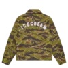 Chaqueta de trabajo con rayas de tigre