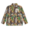 Chaqueta tipo coach Astro para niño con estampado de camuflaje de árboles y Arch Logo en forma de arco