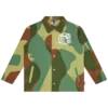 Chaqueta tipo coach infantil con estampado Space Camo
