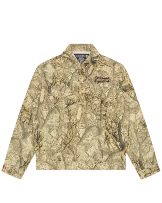 Chaqueta trucker de camuflaje con Diamonds & Dollars