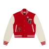Chaqueta universitaria Cherry para mujer