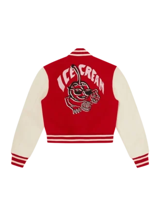 Chaqueta universitaria Cherry para mujer