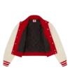 Chaqueta universitaria Cherry para mujer