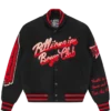 Chaqueta universitaria con logotipo Script