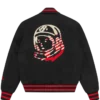 Chaqueta universitaria con logotipo Script