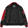 Chaqueta universitaria con logotipo Script