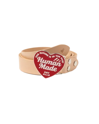 Cinturón de cuero con corazón