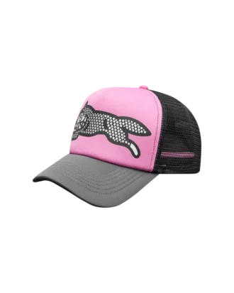 Gorra trucker Running Dog con purpurina