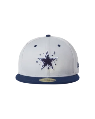 Gorro ajustado de corona alta de los Dallas Cowboys