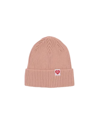 Gorro de algodón acanalado