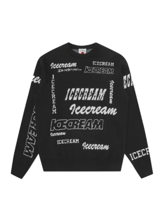 Jersey de cuello redondo con múltiples logotipos