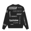 Jersey de cuello redondo con múltiples logotipos