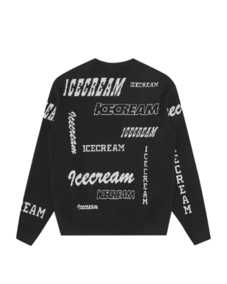 Jersey de cuello redondo con múltiples logotipos