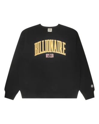 Jersey de cuello redondo estilo universitario