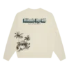 Jersey de cuello redondo oversize de peso grueso