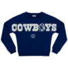 Jersey de cuello redondo para niños de los Dallas Cowboys