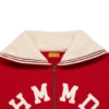 Jersey de felpa con media cremallera