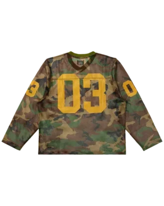 Jersey de manga corta Camo Curve (corte holgado)