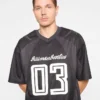 Jersey de manga corta O-line en punto