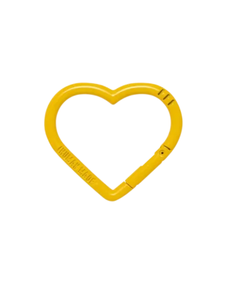Mosquetón en forma de corazón
