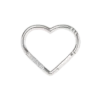 Mosquetón en forma de corazón