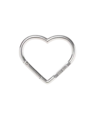 Mosquetón en forma de corazón