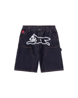Pantalón corto de vaquero Selvedge Running Dog