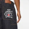 Pantalón corto de vaquero Selvedge Running Dog