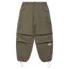 Pantalones cargo anchos de nailon