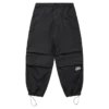 Pantalones cargo anchos de nailon