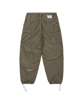 Pantalones cargo anchos de nailon