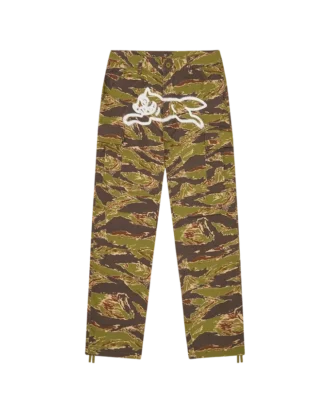 Pantalones cargo con rayas de tigre