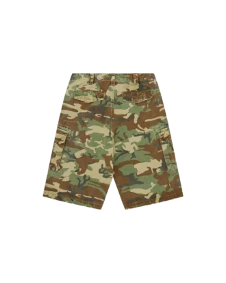 Pantalones cortos cargo oversize desgastados