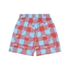 Pantalones cortos con estampado de cuadros y Running Dog corriendo