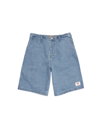 Pantalones cortos de pintor de denim