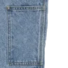 Pantalones cortos de pintor de denim