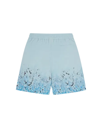 Pantalones cortos Running Dog con estampado de piel de serpiente degradado