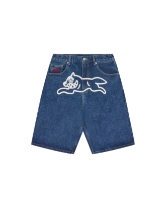 Pantalones cortos vaqueros Running Dog con triple cono