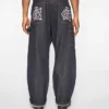 Pantalones de carpintero de denim Running Dog con ribete