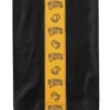 Pantalones de chándal de terciopelo con cinta y logotipo de arco pequeño