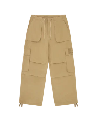 Pantalones de paracaídas rectos con Straight Logo