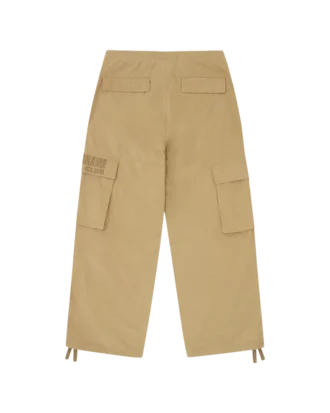 Pantalones de paracaídas rectos con Straight Logo
