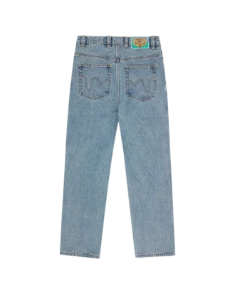 Pantalones vaqueros con forro a cuadros