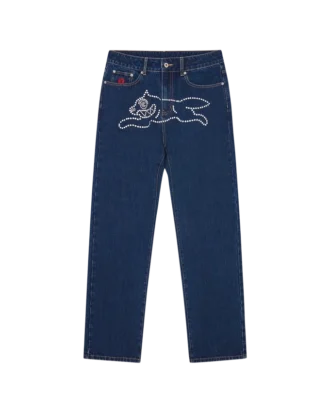 Pantalones vaqueros Crystal Running Dog
