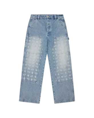 Pantalones vaqueros de carpintero Diamonds & Dollars